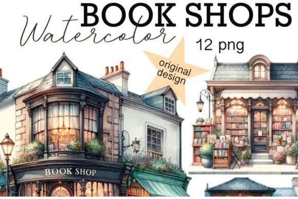 Download Book Clipart Store, Vintage Book Illustr - Store Collection