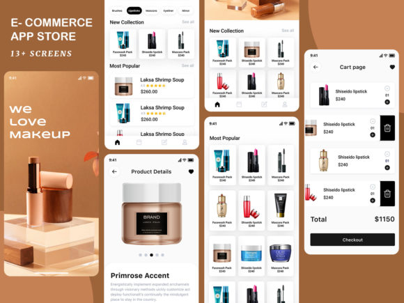 Download Cosmetic E- Commerce App Store - Store Collection