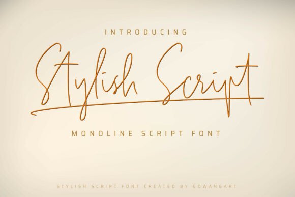 Download Stylish Script - Stylish Collection
